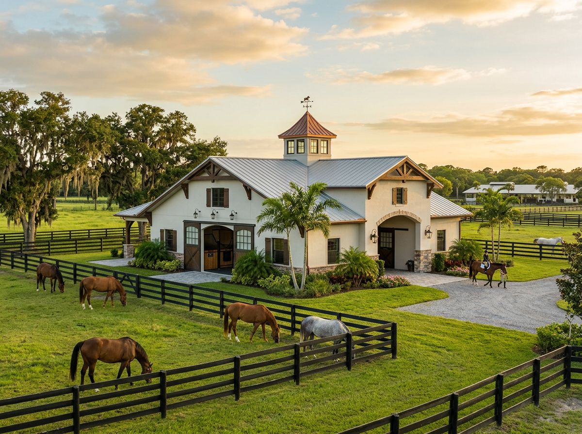 Equestrian Barn Construction